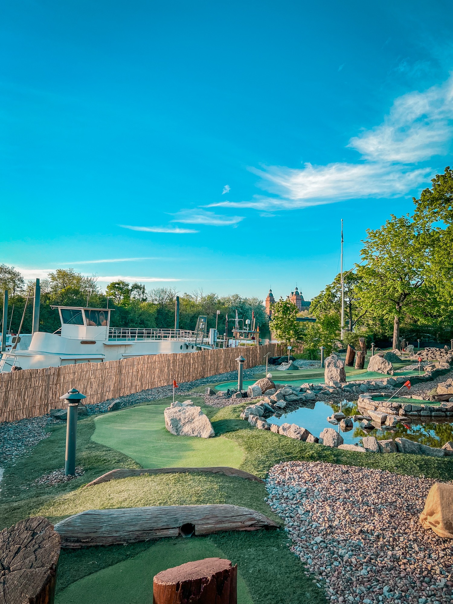 Minigolf-Platz Gelände